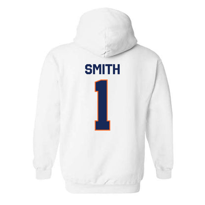 FPU - NCAA Baseball : Tejean Smith - Classic Shersey Hooded Sweatshirt-1
