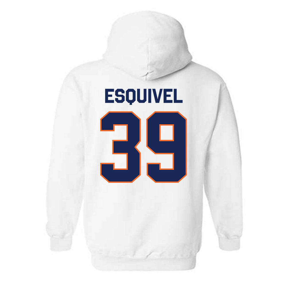 FPU - NCAA Baseball : Isaac Esquivel - Classic Shersey Hooded Sweatshirt-1