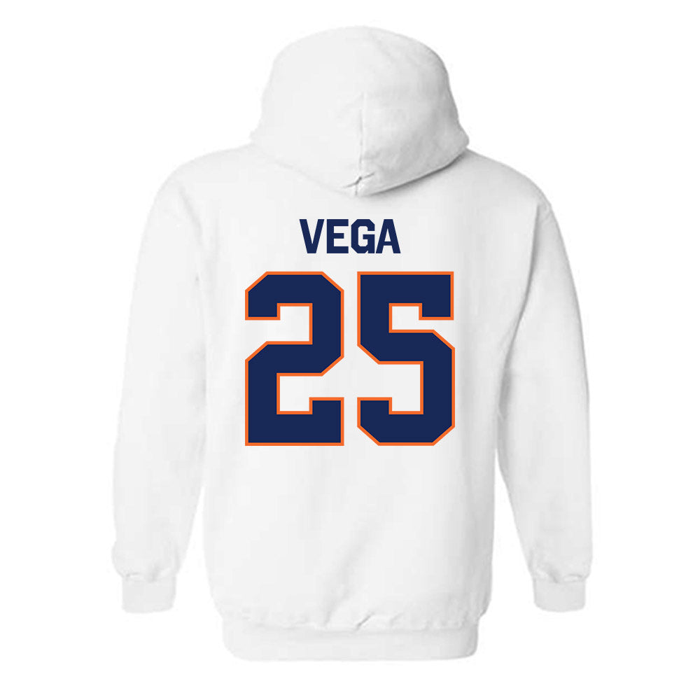 FPU - NCAA Men's Soccer : Edgar Vega - Classic Shersey Hooded Sweatshirt-1