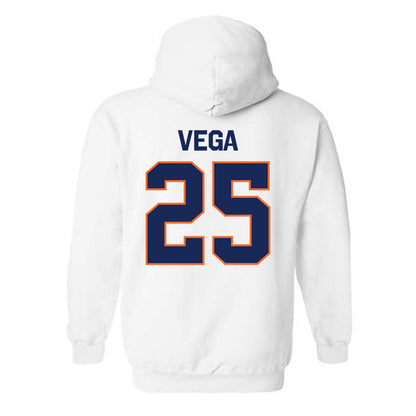 FPU - NCAA Men's Soccer : Edgar Vega - Classic Shersey Hooded Sweatshirt-1