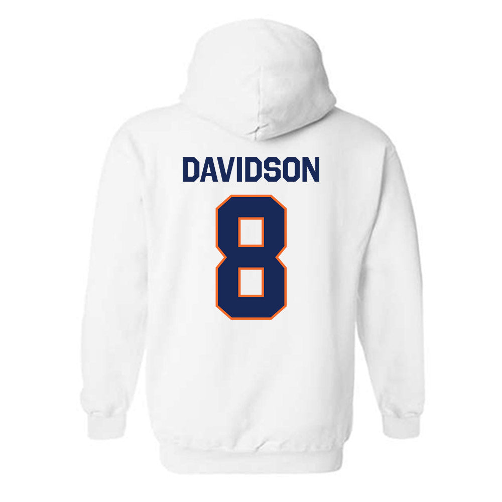 FPU - NCAA Men's Basketball : Nick Davidson - Classic Shersey Hooded Sweatshirt-1