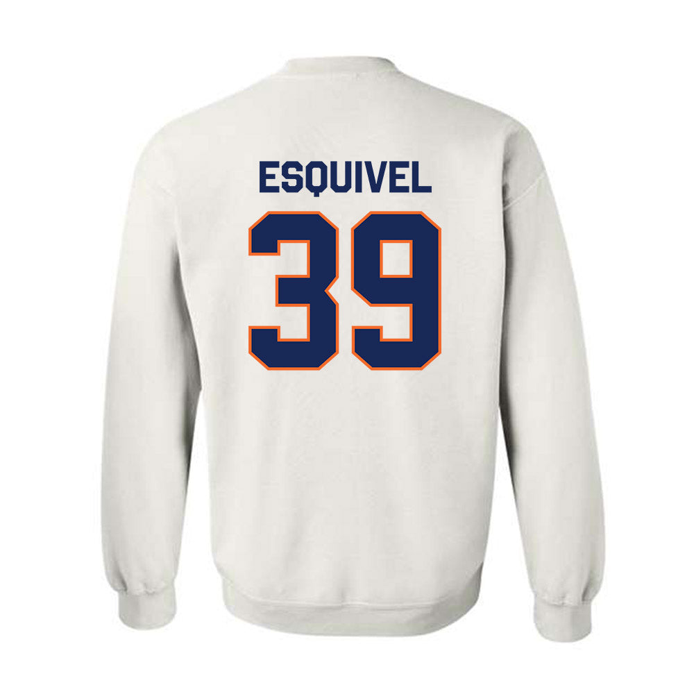 FPU - NCAA Baseball : Isaac Esquivel - Classic Shersey Crewneck Sweatshirt-1