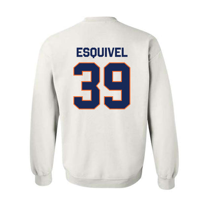 FPU - NCAA Baseball : Isaac Esquivel - Classic Shersey Crewneck Sweatshirt-1