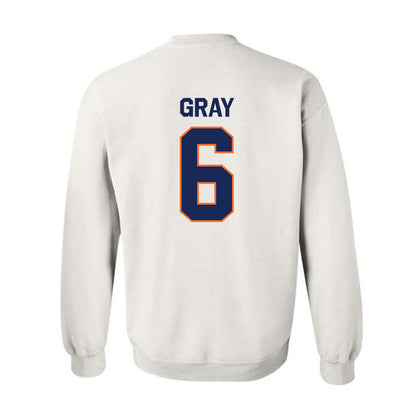 FPU - NCAA Men's Water Polo : Forrest Gray - Classic Shersey Crewneck Sweatshirt-1