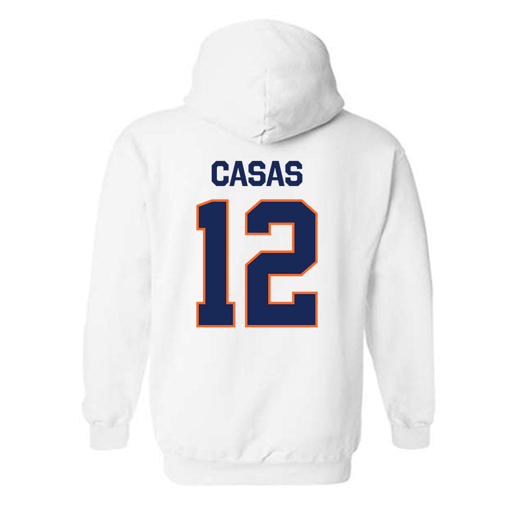 FPU - NCAA Women's Soccer : Krysta Casas - Classic Shersey Hooded Sweatshirt-1
