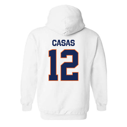 FPU - NCAA Women's Soccer : Krysta Casas - Classic Shersey Hooded Sweatshirt-1