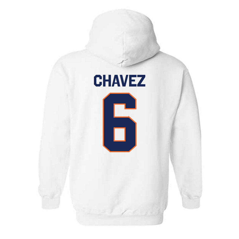 FPU - NCAA Men's Soccer : Vicente Chavez - Classic Shersey Hooded Sweatshirt-1