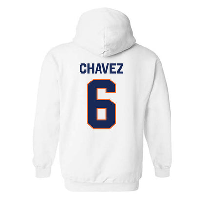 FPU - NCAA Men's Soccer : Vicente Chavez - Classic Shersey Hooded Sweatshirt-1