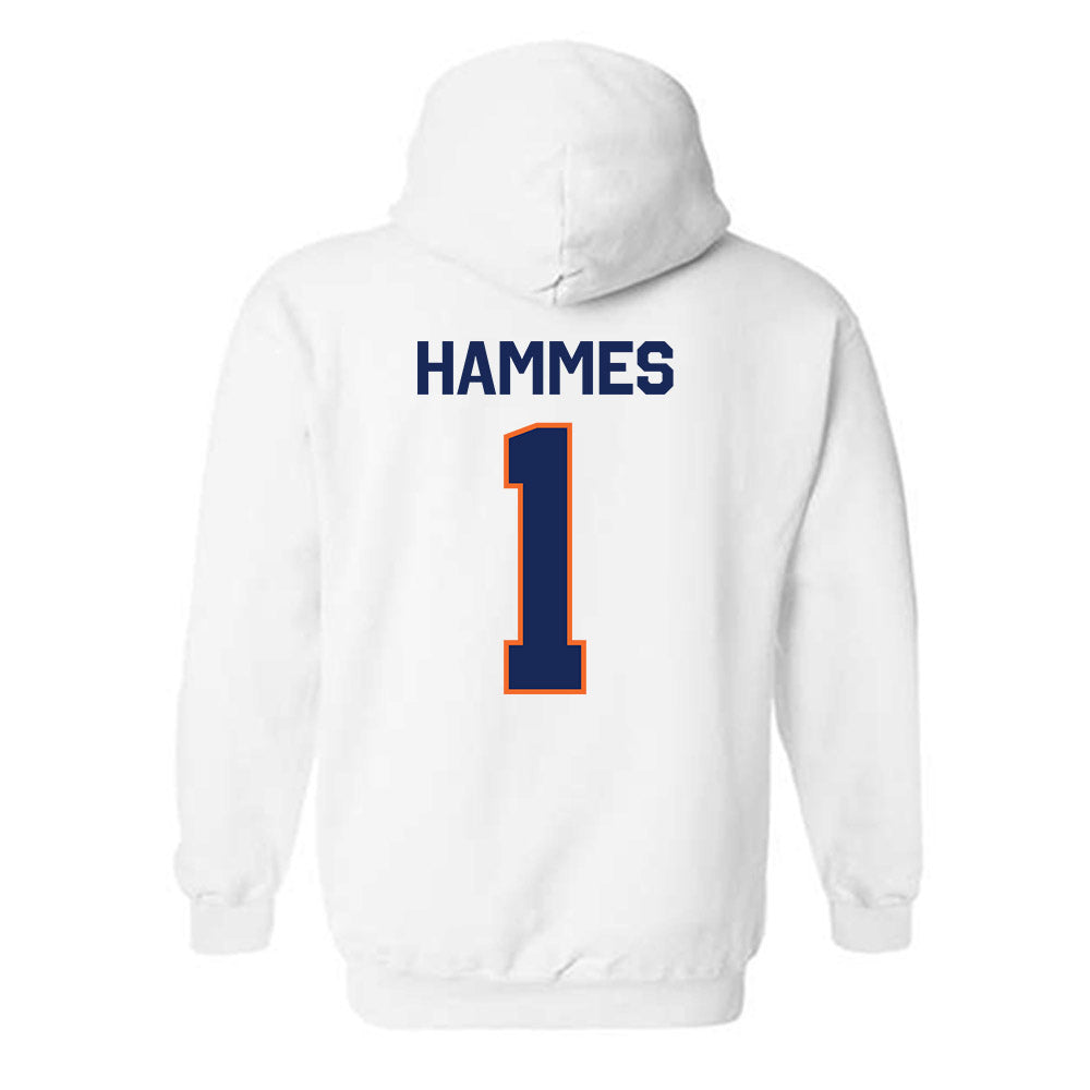 FPU - NCAA Men's Water Polo : Chase Hammes - Classic Shersey Hooded Sweatshirt-1