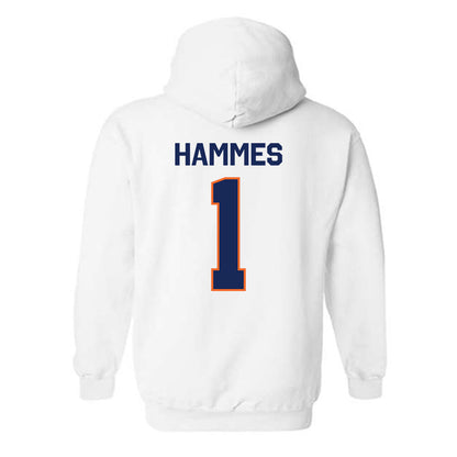 FPU - NCAA Men's Water Polo : Chase Hammes - Classic Shersey Hooded Sweatshirt-1