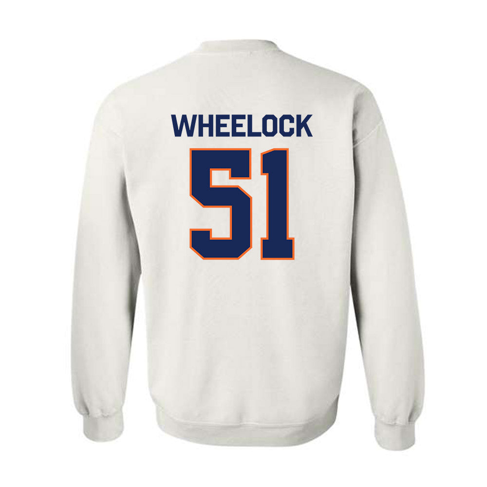 FPU - NCAA Baseball : Titus Wheelock - Classic Shersey Crewneck Sweatshirt-1