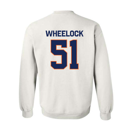 FPU - NCAA Baseball : Titus Wheelock - Classic Shersey Crewneck Sweatshirt-1