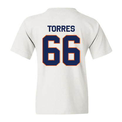 FPU - NCAA Baseball : Rogelio Torres - Classic Shersey Youth T-Shirt-1