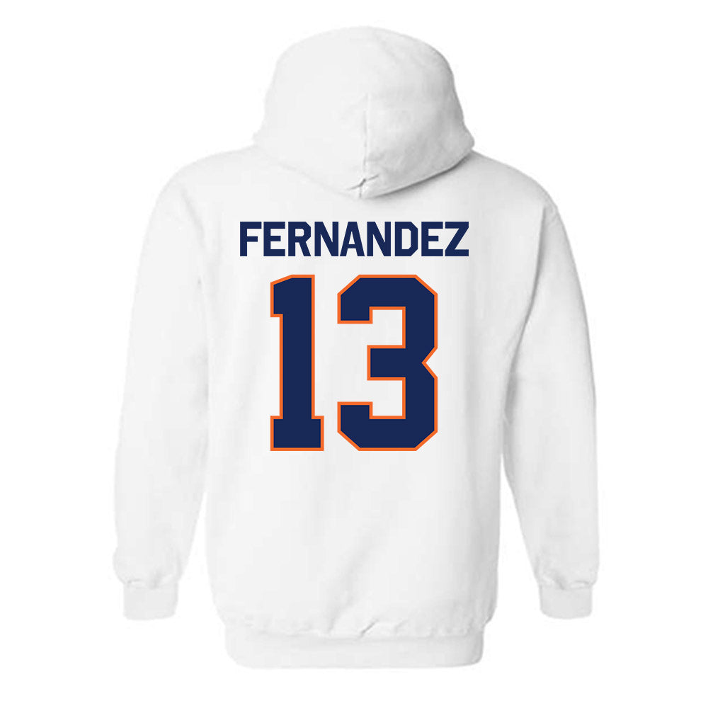 FPU - NCAA Men's Soccer : LJ Fernandez - Classic Shersey Hooded Sweatshirt-1
