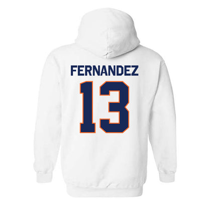 FPU - NCAA Men's Soccer : LJ Fernandez - Classic Shersey Hooded Sweatshirt-1
