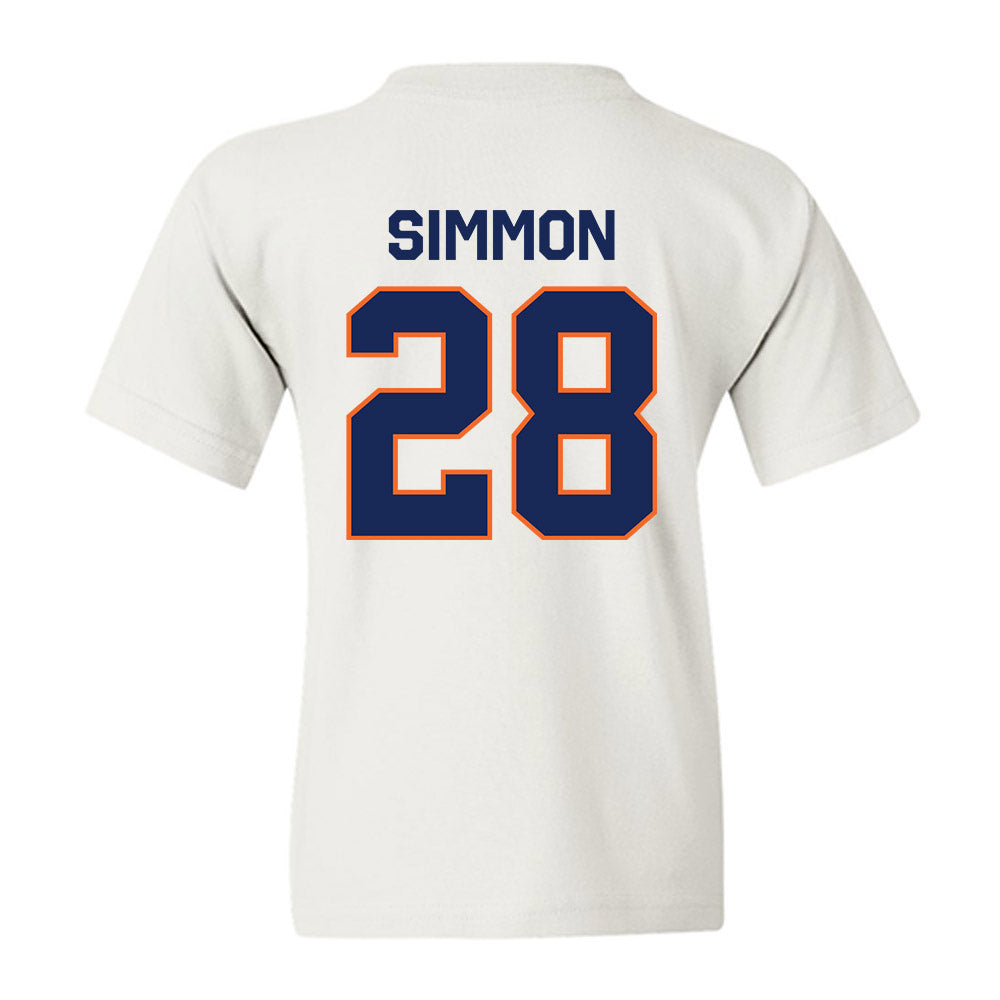 FPU - NCAA Baseball : Zach Simmon - Classic Shersey Youth T-Shirt-1
