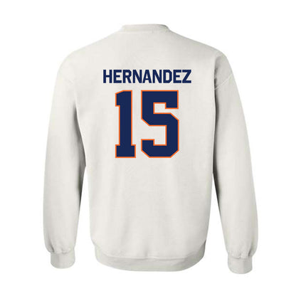FPU - NCAA Women's Soccer : Karyme Hernandez - Classic Shersey Crewneck Sweatshirt-1