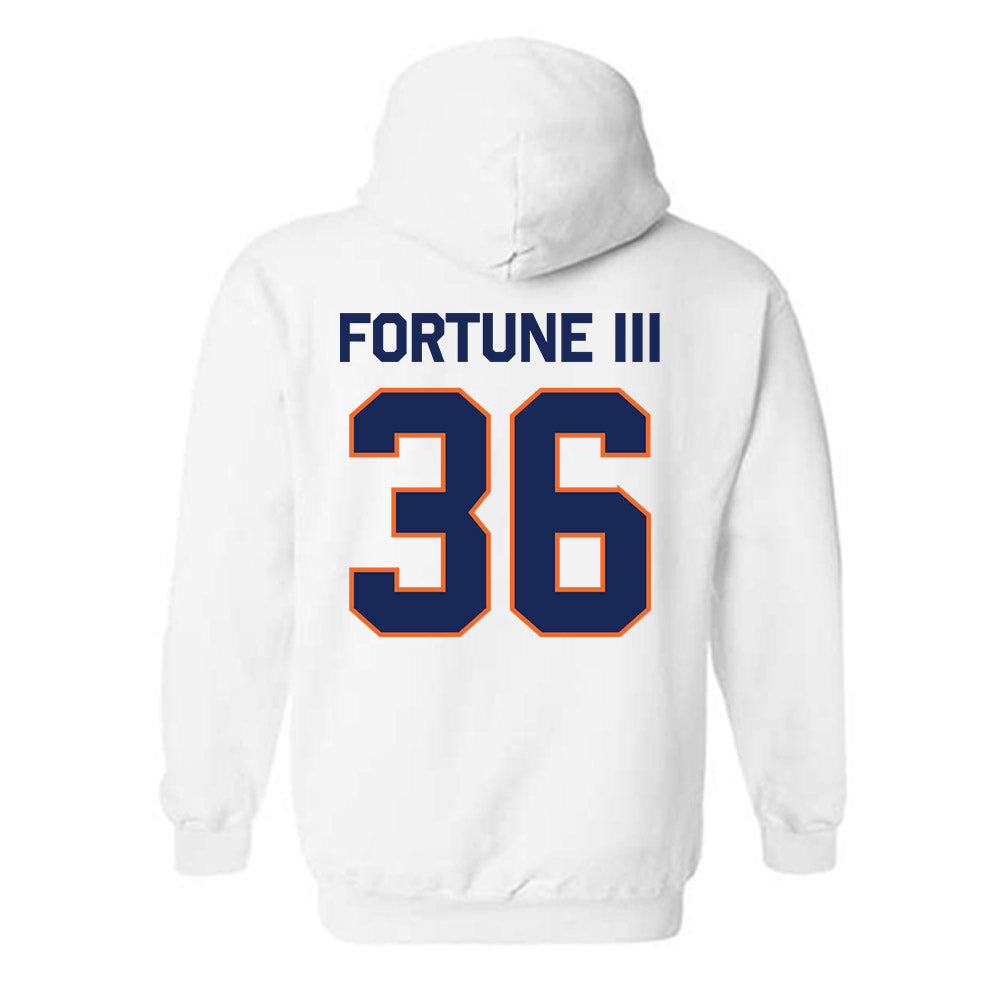 FPU - NCAA Men's Soccer : Allen Fortune III - Classic Shersey Hooded Sweatshirt-1
