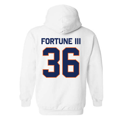 FPU - NCAA Men's Soccer : Allen Fortune III - Classic Shersey Hooded Sweatshirt-1