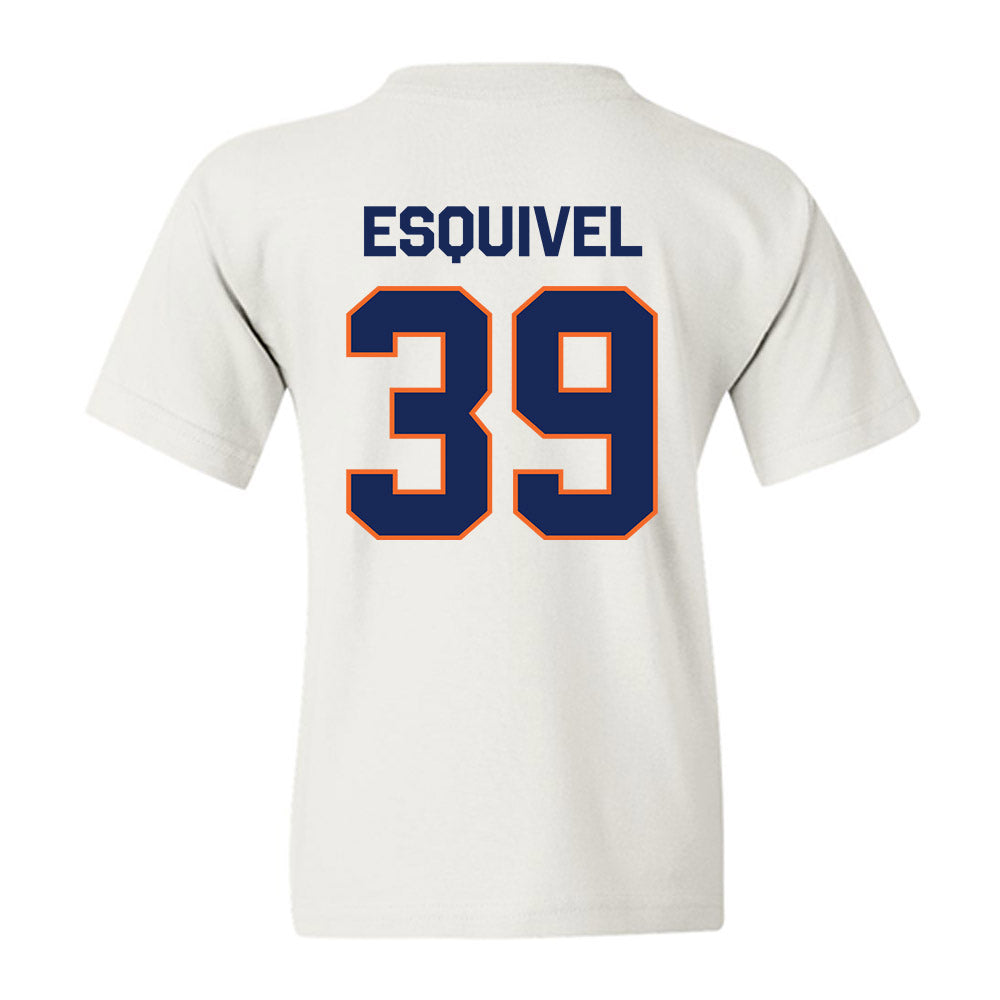 FPU - NCAA Baseball : Isaac Esquivel - Classic Shersey Youth T-Shirt-1