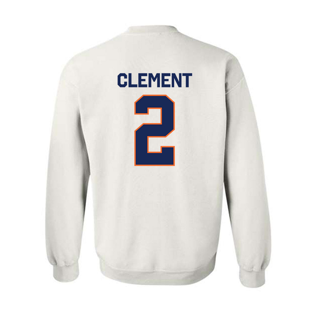 FPU - NCAA Baseball : Chris Clement - Classic Shersey Crewneck Sweatshirt-1