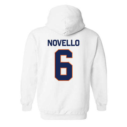 FPU - NCAA Men's Soccer : Bernardo Novello - Classic Shersey Hooded Sweatshirt-1