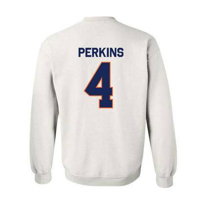 FPU - NCAA Baseball : Garrett Perkins - Classic Shersey Crewneck Sweatshirt-1