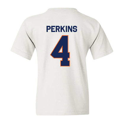 FPU - NCAA Baseball : Garrett Perkins - Classic Shersey Youth T-Shirt-1