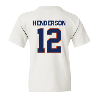 FPU - NCAA Baseball : Gabe Henderson - Classic Shersey Youth T-Shirt-1