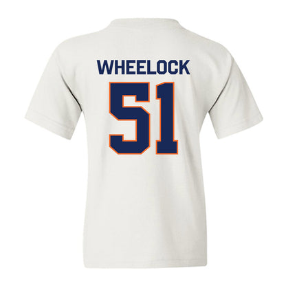 FPU - NCAA Baseball : Titus Wheelock - Classic Shersey Youth T-Shirt-1