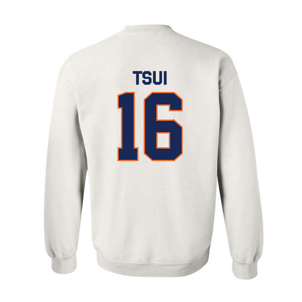 FPU - NCAA Baseball : Ethan Tsui - Classic Shersey Crewneck Sweatshirt-1