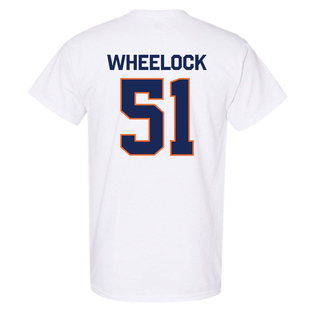 FPU - NCAA Baseball : Titus Wheelock - Classic Shersey T-Shirt-1