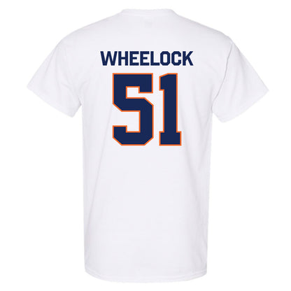 FPU - NCAA Baseball : Titus Wheelock - Classic Shersey T-Shirt-1