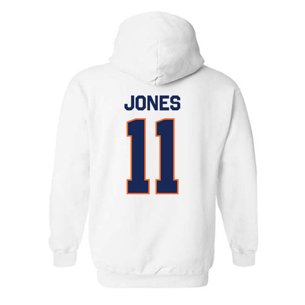 FPU - NCAA Men's Basketball : Loukas Jones - Classic Shersey Hooded Sweatshirt-1