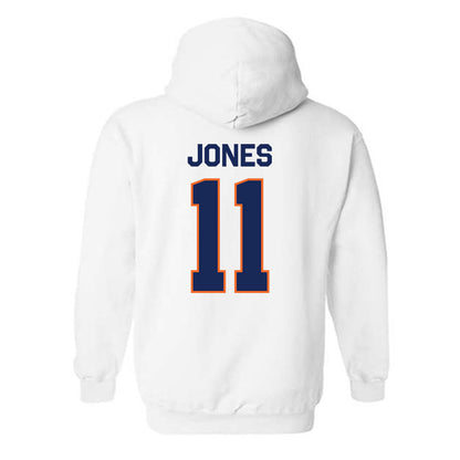 FPU - NCAA Men's Basketball : Loukas Jones - Classic Shersey Hooded Sweatshirt-1