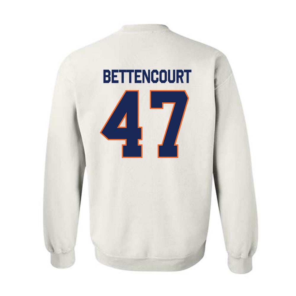 FPU - NCAA Baseball : Matt Bettencourt - Classic Shersey Crewneck Sweatshirt-1