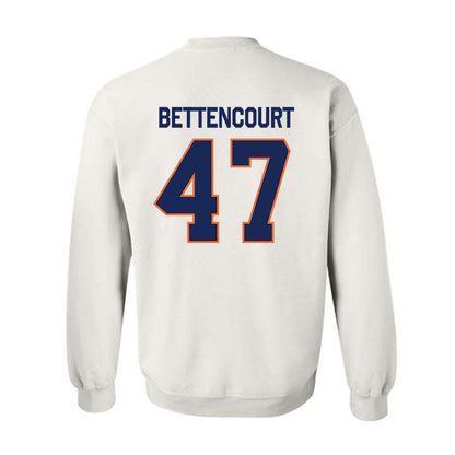 FPU - NCAA Baseball : Matt Bettencourt - Classic Shersey Crewneck Sweatshirt-1