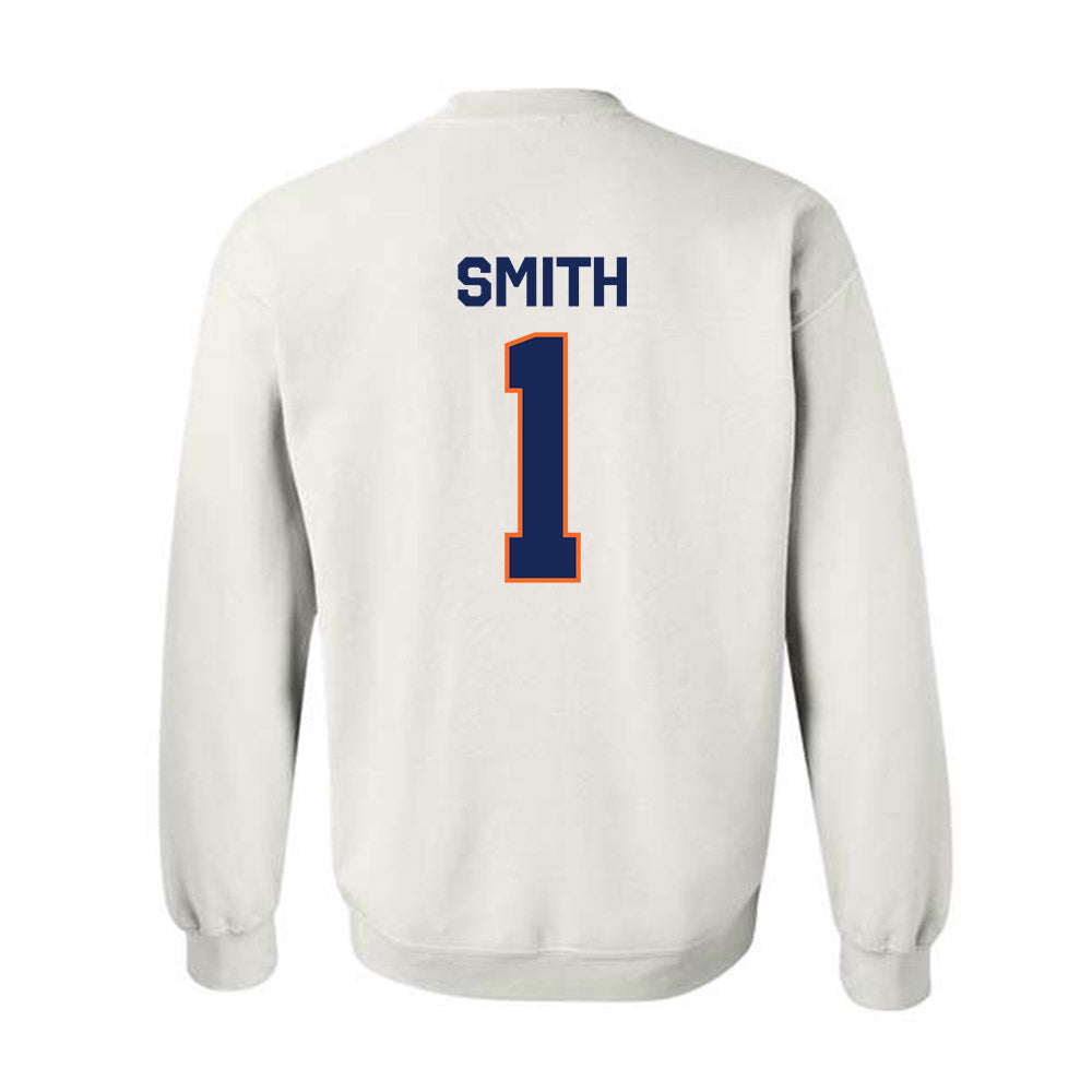 FPU - NCAA Baseball : Tejean Smith - Classic Shersey Crewneck Sweatshirt-1