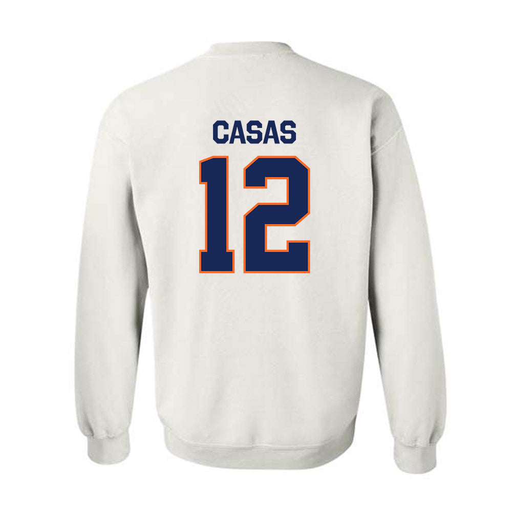 FPU - NCAA Women's Soccer : Krysta Casas - Classic Shersey Crewneck Sweatshirt-1