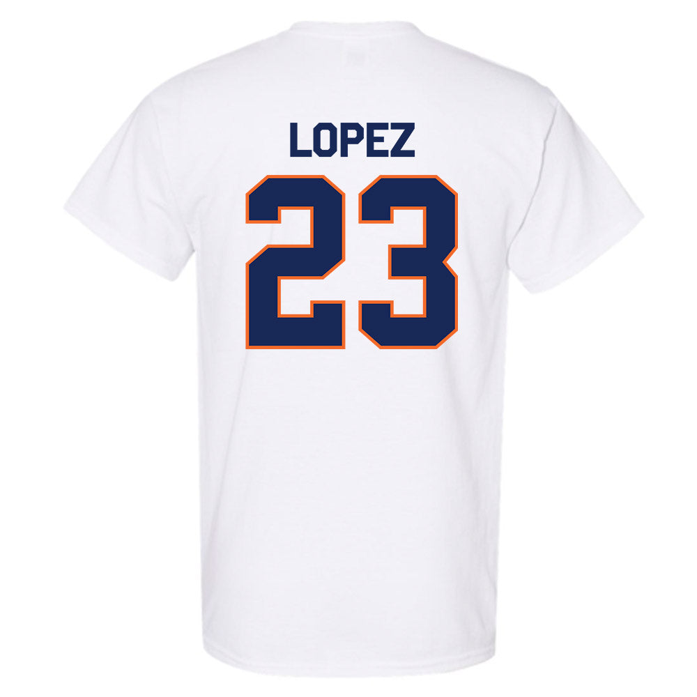 FPU - NCAA Baseball : Alex Lopez - Classic Shersey T-Shirt-1