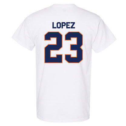 FPU - NCAA Baseball : Alex Lopez - Classic Shersey T-Shirt-1