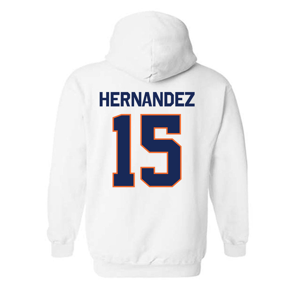FPU - NCAA Women's Soccer : Karyme Hernandez - Classic Shersey Hooded Sweatshirt-1