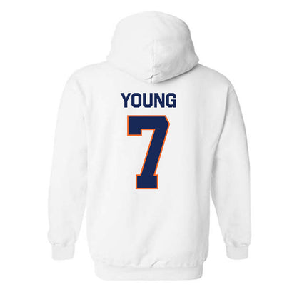 FPU - NCAA Men's Water Polo : Luke Young - Classic Shersey Hooded Sweatshirt-1