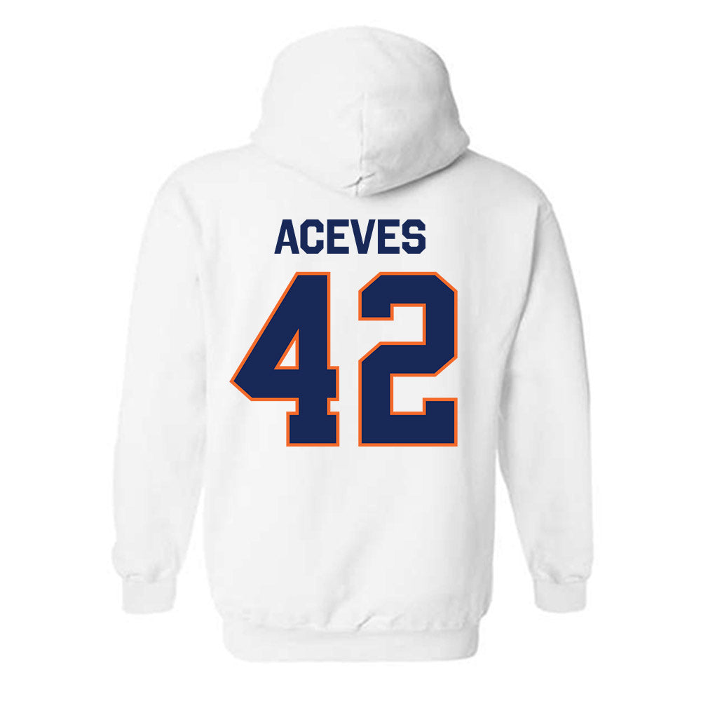 FPU - NCAA Men's Soccer : Diego Aceves - Classic Shersey Hooded Sweatshirt-1