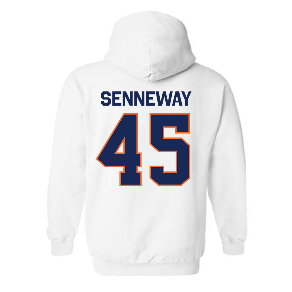 FPU - NCAA Baseball : Dylan Senneway - Classic Shersey Hooded Sweatshirt-1