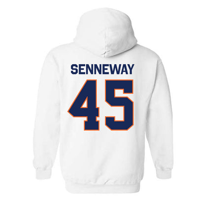 FPU - NCAA Baseball : Dylan Senneway - Classic Shersey Hooded Sweatshirt-1