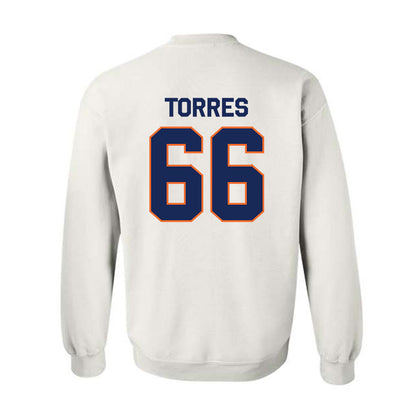 FPU - NCAA Baseball : Rogelio Torres - Classic Shersey Crewneck Sweatshirt-1