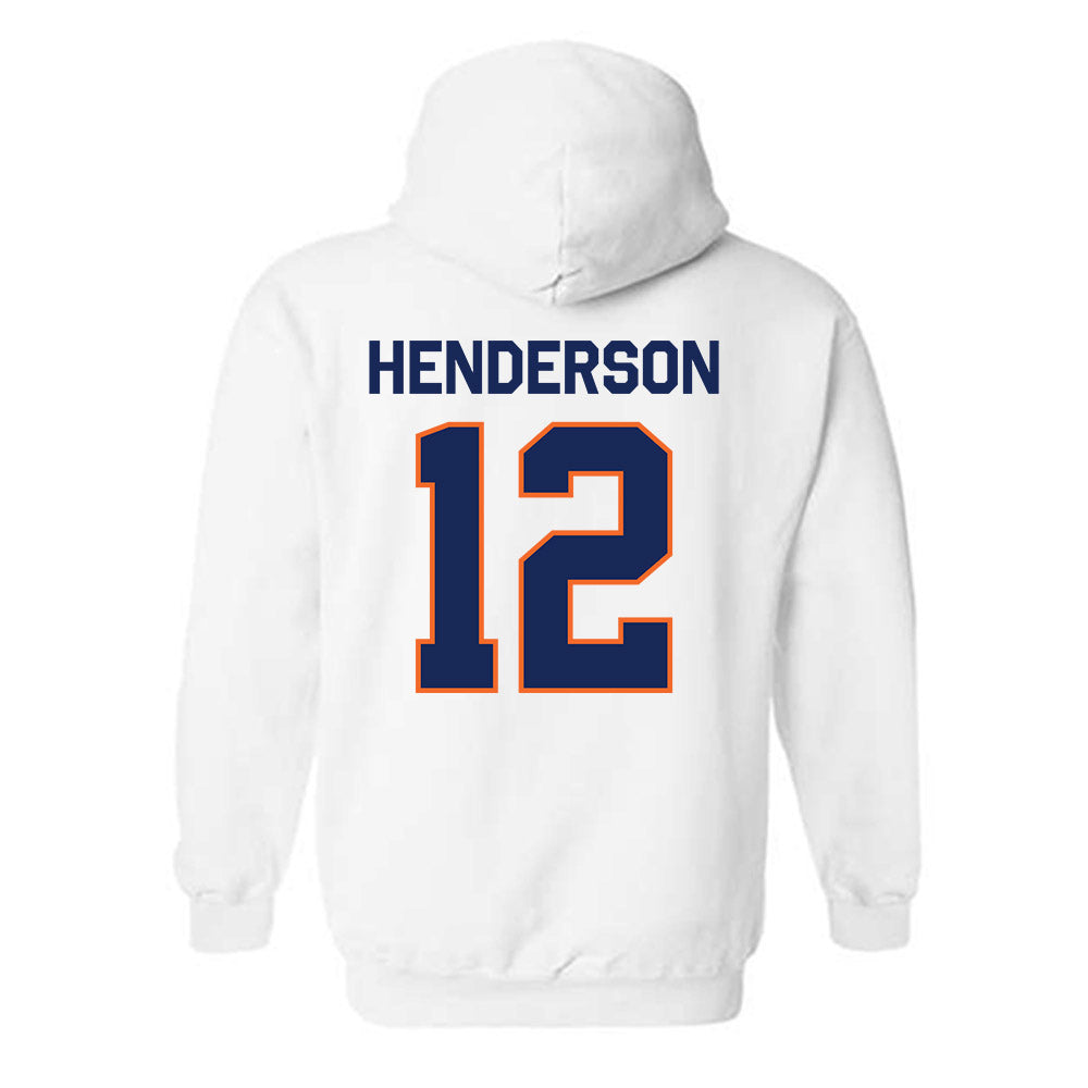 FPU - NCAA Baseball : Gabe Henderson - Classic Shersey Hooded Sweatshirt-1