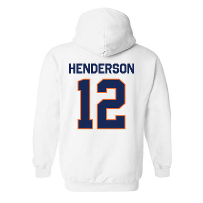 FPU - NCAA Baseball : Gabe Henderson - Classic Shersey Hooded Sweatshirt-1