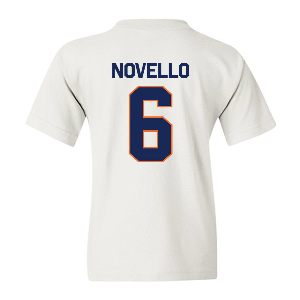 FPU - NCAA Men's Soccer : Bernardo Novello - Classic Shersey Youth T-Shirt-1